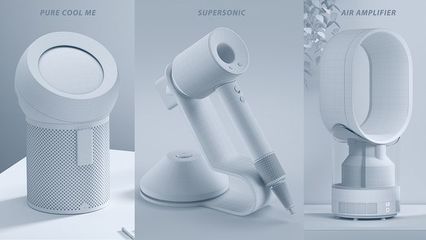 DYSON 系列產(chǎn)品表現(xiàn) 創(chuàng)新美學(xué)與三維設(shè)計(jì)探索